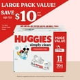 thumbnail image 4 of Huggies Simply Clean Unscented Baby Wipes, 11 Pack, 704 Total Ct (Select for More), 4 of 11