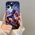 thumbnail image 5 of Marvel America capitán Cool para Apple iPhone 16 15 14 13 12 11 XS XR X Pro Max Plus Mini Funda negra para teléfono, 5 of 5