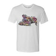 thumbnail image 3 of Wild Bobby, Tired Sleeping Cat | I Wish I Was My Cat Funny Colorful Kitty | Dean Russo Art Animal Lover Mens Premium Tri Blend T-Shirt, Heather White, X-Large, 3 of 6