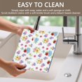 thumbnail image 4 of Placemat, Pioneer Flower Floral Print Pattern Place Mats Table Mat Set Of 2, PVC Washable Placemats for Party Kitchen Dining Decoration, 18x12 Inch, Fade Resistant, 4 of 6