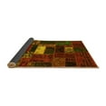 thumbnail image 2 of Ahgly Company Indoor Rectangle Oriental Yellow Modern Area Rugs, 4' x 6', 2 of 4