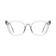 thumbnail image 1 of wonima44 Me&Hz Square Blue Light Glasses for Women Computer Gaming Blue Light Blocking Glasses Anti Eyestrain UV Bluelight Blocker Stylish Fake Eyeglasses (Clear), 1 of 1