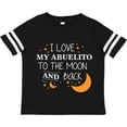 thumbnail image 3 of Inktastic I Love My Abuelito to the Moon and Back Boys or Girls Toddler T-Shirt, 3 of 5