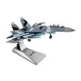 thumbnail image 1 of 1/100 Aircraft Plane Model SU-35 Fighter Cabinet Decor, 1 of 8