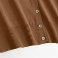 thumbnail image 6 of Up To 50% Off Women's Cardigan Womens Solid Button Down Long Sleeve Classic V Neck Knit Cardigan Sweater, 6 of 9
