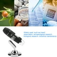 thumbnail image 2 of "Portable 1600X Digital Microscope with Adjustable LED Light & Stand for PCB Inspection & Jewelry Appraisal", 2 of 5