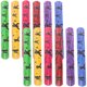 thumbnail image 1 of ColoMX 12 Piezas Pulseras Ninja Slap Pulseras Ninja PARTY Snap Pulseras para Niños Pulseras para Cumpleaños Favores de Fiesta Samurai Premios en el Aula Recompensas Escolares, 1 of 7