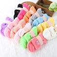 thumbnail image 3 of DQRPSEETB 6 Pairs Colorful Women Soft Fluffy Bed Socks Winter Warm Slipper Sock White Socks Women,Black Socks Pink, 3 of 9