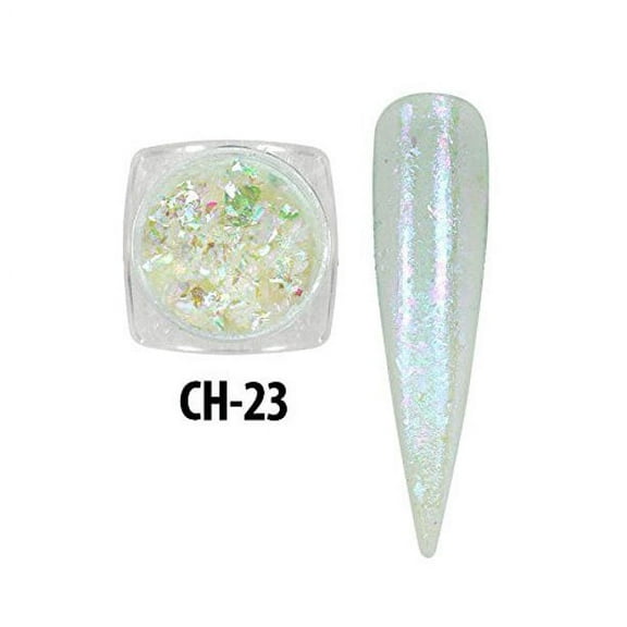 MIA SECRETS NAIL DECORATIONS - METALLIC FLAKES - (CH-23)