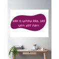 thumbnail image 2 of Psalm 46:5 Poster Wall Art, Modern Wall Decor For Living Room Bedroom, 24x36 UNFRAMED, 2 of 3