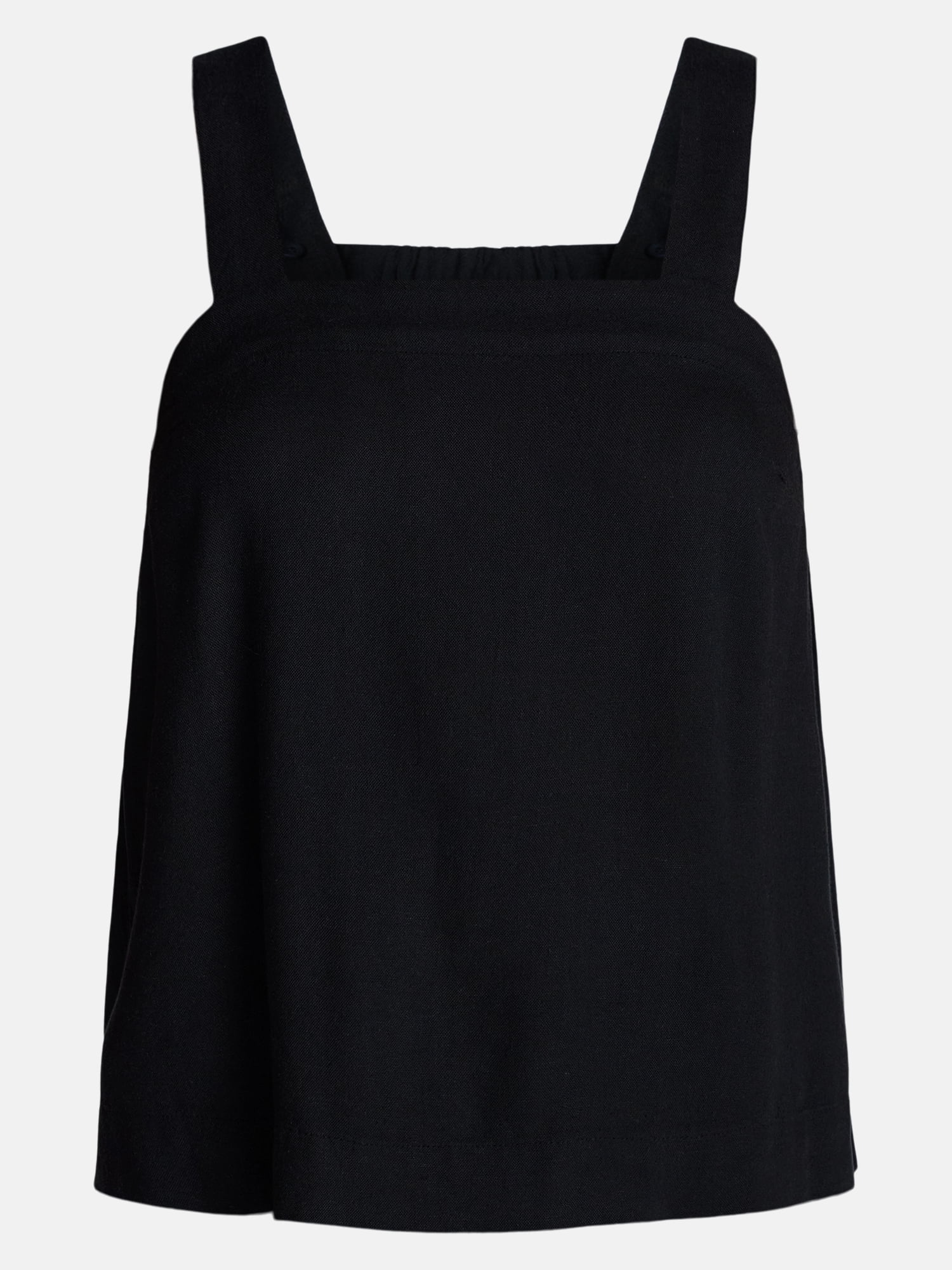 Time and Tru Women's Linen Blend Square Neck Tank Top, Sizes XS-XXXL