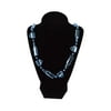 GERM Oktoberfest Party Acrylic Necklace Beads Steins Bottles-Blue