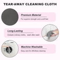 thumbnail image 4 of Jessy Home 2 Rolls Cleaning Cloth, 100 Sheets Reusable Paper Towels, 12"x12" Lint Free, Absorbent & Scratch Free Microfiber Towels for Kitchen, 4 of 8