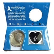 PUKA CREATIONS Love Pearl SEA LIFE Necklace Kit, Simulated Pearl in an Oyster - DOLPHINS