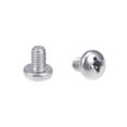 thumbnail image 1 of Tornillos de máquina M4x6mm Unique Bargains, tornillos de cabeza Phillips en forma de cruz, sujetadores, pernos, 20 piezas, 1 of 3