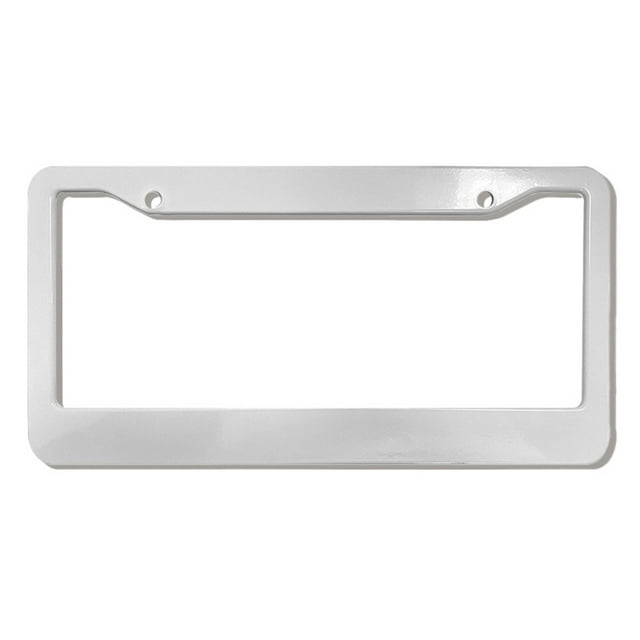 Mistaha Aluminum Alloy Car License Plate Holder - Silver, American Car Compatible - Lightweight Design with Easy Installation Kit