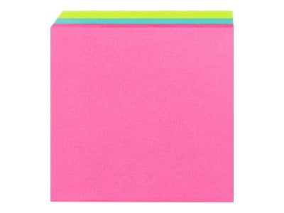 Post-it® Notes Cube 2027-BRT, Bright Colours, 3 in x 3 in (76 mm x 76 mm), 1 Cube/Pack, 400 Sheets/Cube