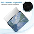 thumbnail image 2 of FORMRS 15-15.6 inch Laptop Sleeve Case Soft Carrying Quilted Computer Bag Cover, Blue Sky and River, 2 of 7