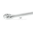 thumbnail image 4 of Metric 15mm 12-Point Box Open End Combination Wrench Chrome Finish, Cr-V, 4 of 5