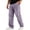 02#Purple, variant on Men’s Straight Leg Sweatpants Feature Warm Lining Elastic Drawstring Waist And Side Pockets For Winter Casual Daily Wear