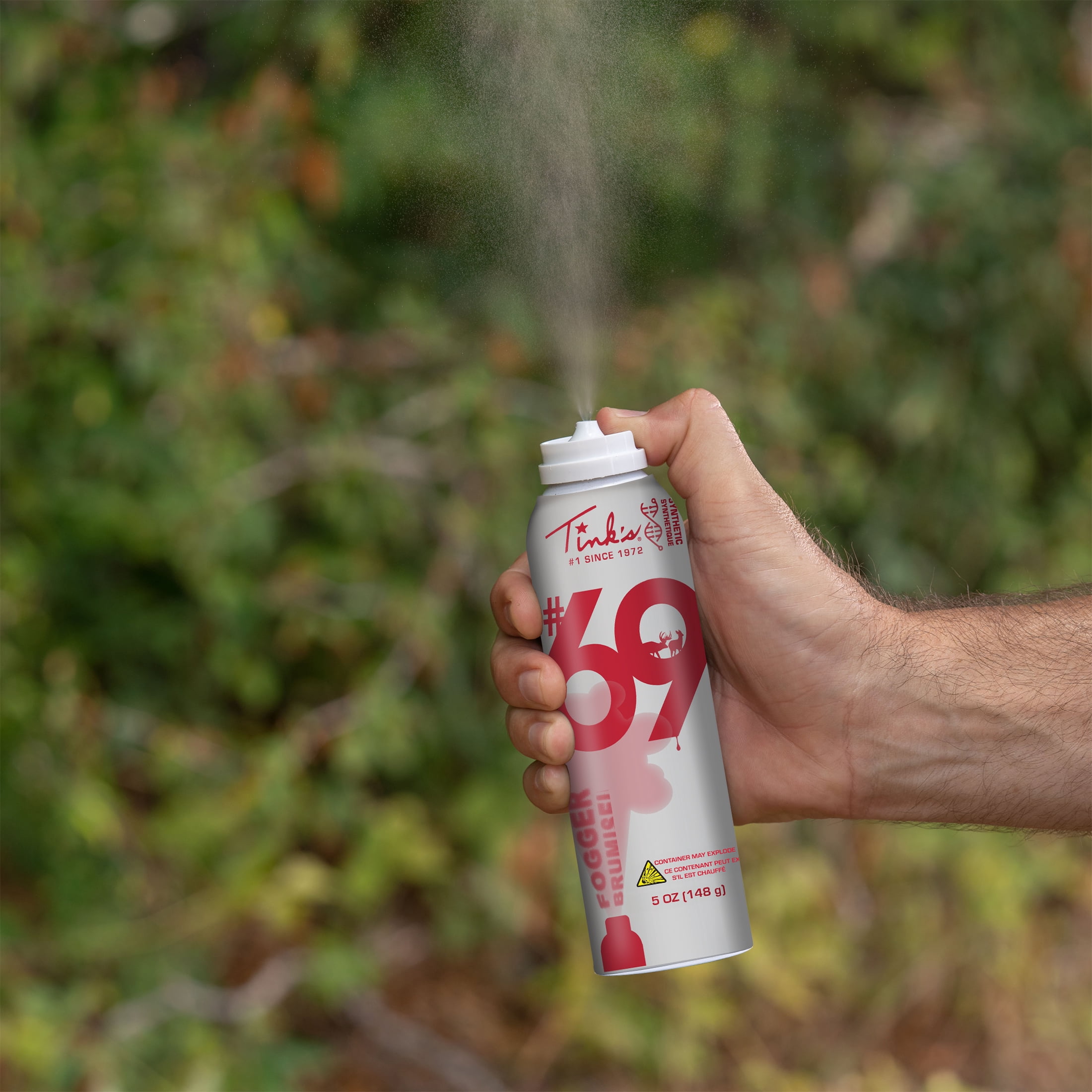 Tink's #69 Doe-In-Rut Estrous Doe Urine Synthetic Hot Shot Fogger 5 oz.