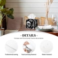 thumbnail image 3 of Yiaed Skull bird bat spider Print Tissue Box Cover, PU Leather Decorative Organizer for Tabletop, Bathroom, Car, Office Creative Decorative, 3 of 7