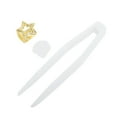 thumbnail image 3 of Unique Bargains 1 Pc Fake Grills Hip Hop Hollowout Five-Pointed Star Teeth Grillz Gold Tone, 3 of 6