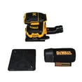 thumbnail image 2 of DeWalt DCW200D1 20V 1/4-inch Max XR 2.0Ah Cordless Compact Sheet Sander Kit, 2 of 9