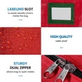 thumbnail image 2 of Sac De Rangement Pour Sapin De Nol - Trs Rsistant - Extra Large - Impermable - Avec Poignes - Rouge - Pour Sapin De Nol Artificiel - Pour Ranger Des D, 2 of 5