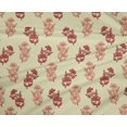 thumbnail image 4 of oneOone Polyester Lycra Light Yellow Fabric Floral Block Sewing Material Printed Fabric By The Yard 56 Inches Wide, 4 of 4