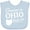 AE-Light Blue, variant on Inktastic Someone in Ohio Loves Me Boys or Girls Baby Bib