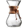 thumbnail image 1 of CHEMEX CFCM-10A Classic Series, Pour-Over Glass Coffeemaker, 10-Cup - Exclusive Packaging, Clear, 1 of 8