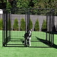 ALEKO Dog Kennel 5x5x4 ft Heavy Duty Pet Playpen Dog Exercise Fence