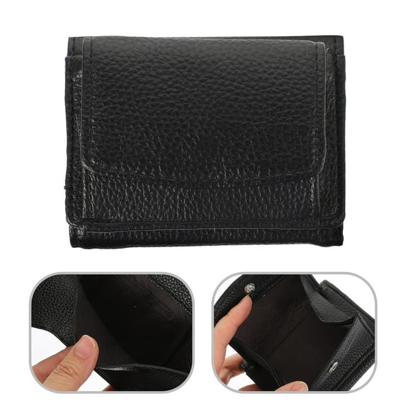 OUNONA  Slim Women's Coin Wallet Business Card Holder All-match