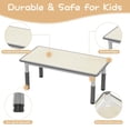 thumbnail image 2 of Set infantil ajustable - Mesa y 4 sillas para niños 2-10 años, multifuncional, 2 of 6