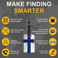 thumbnail image 2 of [Pack 2] tag8 Finland Flag Smart Luggage tag |Trendy Luggage tag ID Identification | Suitcase Tag | Fashionable Digital Name tag | Airline Compliant, SITA World Tracer Code Enabled | Gift idea, 2 of 8