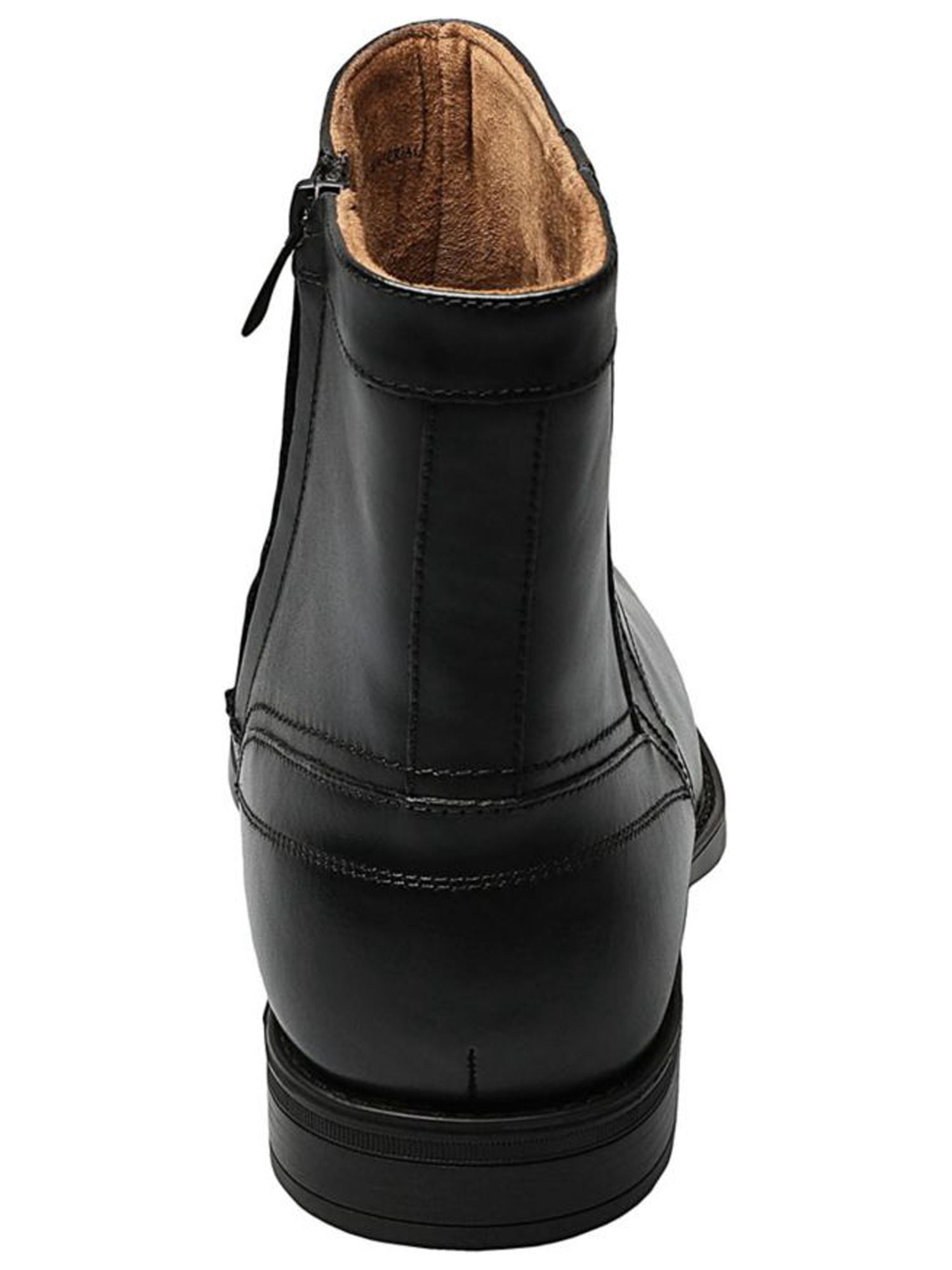 Florsheim Midtown Black Leather Square Toe Side Zip Short Boot Men 10 D Florsheim Men main image 3