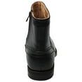 thumbnail image 2 of FLORSHEIM Mens Black Cushioned Removable Insole Midtown Round Toe Zip-Up Leather Boots Shoes 15 D, 2 of 4