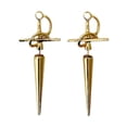 thumbnail image 1 of Pendientes góticos jinwen Vintage Punk joyería para Mujeres y hombres oro 5 cm, 1 of 8