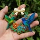 thumbnail image 3 of Colgante de corona de colibrí, colgante de colibrí, decoraciones navideñas, colgante de corona de colibrí, colgante de colibrí, decoración colgante, decoraciones de jardín, decoraciones navideñas, dec, 3 of 3