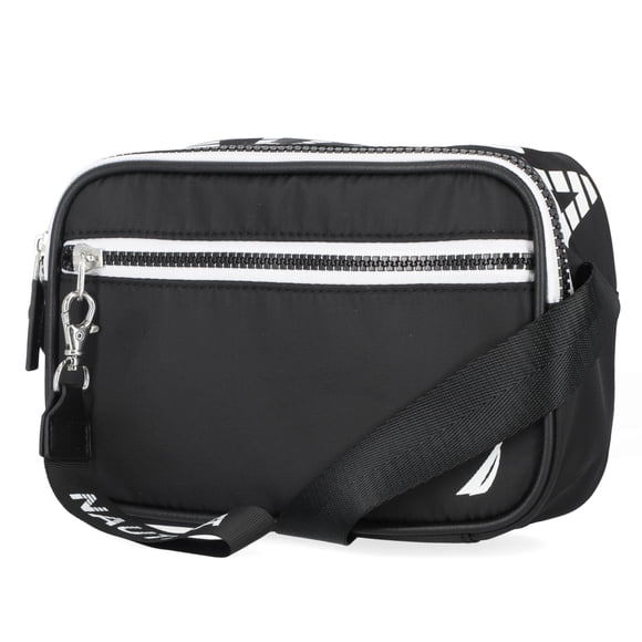 Nautica Bolso bandolera para cámara de alta mar para mujer, color negro, talla única