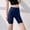 Blue, variant on Naittoop Women Biker Shorts High Waisted Tummy Control Workout Athletic Exercise Spandex Yoga Shorts