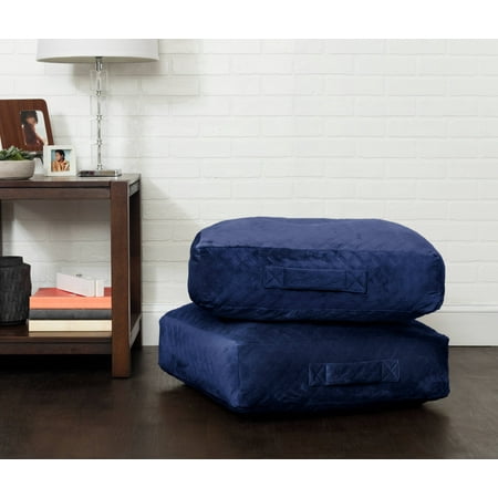 Better Home And Gardens Everly Quilted Velvet Oversized Floor