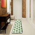 thumbnail image 3 of Dreamtimes Clover Leaves Pattern Hallway Runner Rug 2'x6' Kitchen Rug with Rubber Backing St Patrick Hearts Non Slip Entryway Rug Runner Washable Soft Area Rug for Hallway Bedroom Kitchen Decor, 3 of 6
