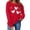 *Red 01, variant on ClodeEU Valentines Sweatshirts for Women,Cute Valentine's Heart Love Print Pullover ,Long Sleeve Tops Red 02,Womens Plus S