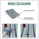 thumbnail image 4 of Waterproof Picnic Blanket, 150 X 200 Cm Large Foldable Beach Mat Anti Sand Picnic Tablecloth with Handles for Camping Garden Travel Summer, 4 of 5