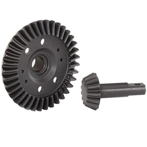 Traxxas 5379R - Front Ring Gear, Differential Pinion Gear, Machined Spiral Cut