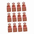 thumbnail image 4 of 12 cajas para galletas navideñas, cajas decorativas para panadería, regalos, meriendas y chocolates. Rojo, 4 of 9