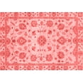thumbnail image 1 of Ahgly Company Indoor Rectangle Abstract Red Modern Area Rugs, 4' x 6', 1 of 4