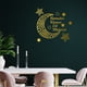 thumbnail image 2 of SAYOO Ramadan Adhesivo de pared extraíble, tema religioso estrellas luna escrito proverbios papel adhesivo SAYOO  Moda, 2 of 5